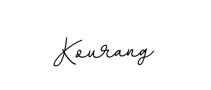 Design your own signature with our free online signature maker. With this signature software, you can create a handwritten (BallpointsItalic-DORy9) signature for name Kourang. Kourang signature style 11 images and pictures png