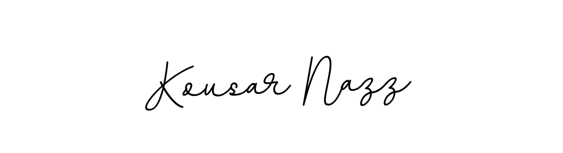 if you are searching for the best signature style for your name Kousar Nazz. so please give up your signature search. here we have designed multiple signature styles  using BallpointsItalic-DORy9. Kousar Nazz signature style 11 images and pictures png