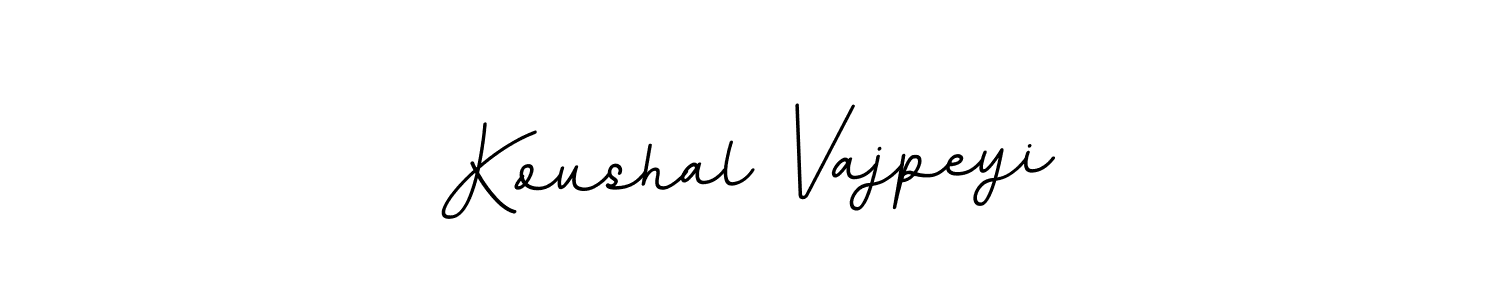 How to Draw Koushal Vajpeyi signature style? BallpointsItalic-DORy9 is a latest design signature styles for name Koushal Vajpeyi. Koushal Vajpeyi signature style 11 images and pictures png