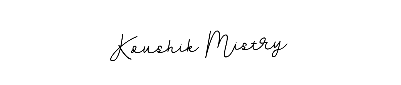 The best way (BallpointsItalic-DORy9) to make a short signature is to pick only two or three words in your name. The name Koushik Mistry include a total of six letters. For converting this name. Koushik Mistry signature style 11 images and pictures png