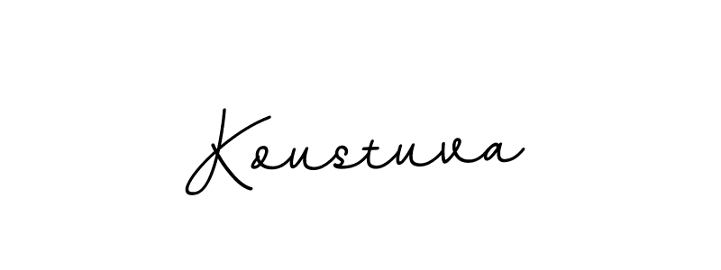 How to Draw Koustuva signature style? BallpointsItalic-DORy9 is a latest design signature styles for name Koustuva. Koustuva signature style 11 images and pictures png