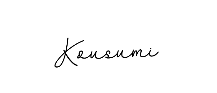 Similarly BallpointsItalic-DORy9 is the best handwritten signature design. Signature creator online .You can use it as an online autograph creator for name Kousumi. Kousumi signature style 11 images and pictures png
