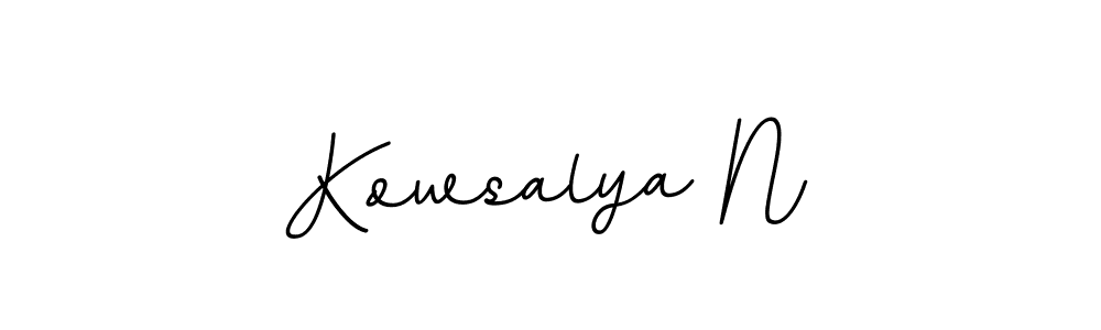 if you are searching for the best signature style for your name Kowsalya N. so please give up your signature search. here we have designed multiple signature styles  using BallpointsItalic-DORy9. Kowsalya N signature style 11 images and pictures png