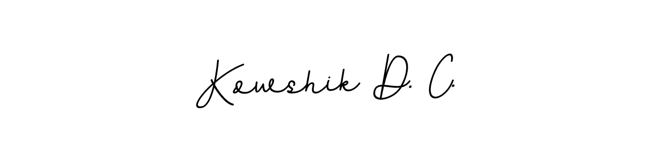 Similarly BallpointsItalic-DORy9 is the best handwritten signature design. Signature creator online .You can use it as an online autograph creator for name Kowshik D. C.. Kowshik D. C. signature style 11 images and pictures png