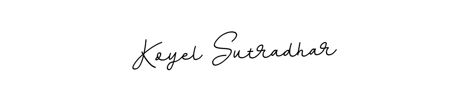 Similarly BallpointsItalic-DORy9 is the best handwritten signature design. Signature creator online .You can use it as an online autograph creator for name Koyel Sutradhar. Koyel Sutradhar signature style 11 images and pictures png