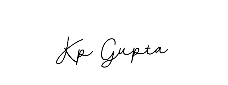 Use a signature maker to create a handwritten signature online. With this signature software, you can design (BallpointsItalic-DORy9) your own signature for name Kp Gupta. Kp Gupta signature style 11 images and pictures png