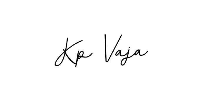 Design your own signature with our free online signature maker. With this signature software, you can create a handwritten (BallpointsItalic-DORy9) signature for name Kp Vaja. Kp Vaja signature style 11 images and pictures png