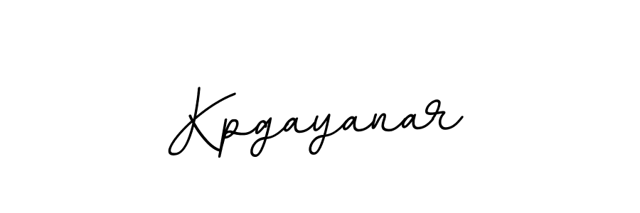 Create a beautiful signature design for name Kpgayanar. With this signature (BallpointsItalic-DORy9) fonts, you can make a handwritten signature for free. Kpgayanar signature style 11 images and pictures png