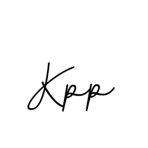 Use a signature maker to create a handwritten signature online. With this signature software, you can design (BallpointsItalic-DORy9) your own signature for name Kpp. Kpp signature style 11 images and pictures png