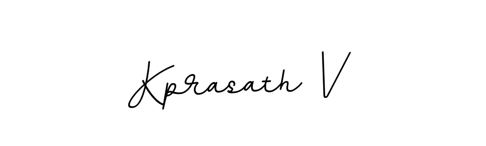 It looks lik you need a new signature style for name Kprasath V. Design unique handwritten (BallpointsItalic-DORy9) signature with our free signature maker in just a few clicks. Kprasath V signature style 11 images and pictures png