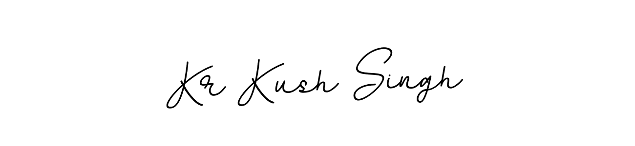 How to Draw Kr Kush Singh signature style? BallpointsItalic-DORy9 is a latest design signature styles for name Kr Kush Singh. Kr Kush Singh signature style 11 images and pictures png