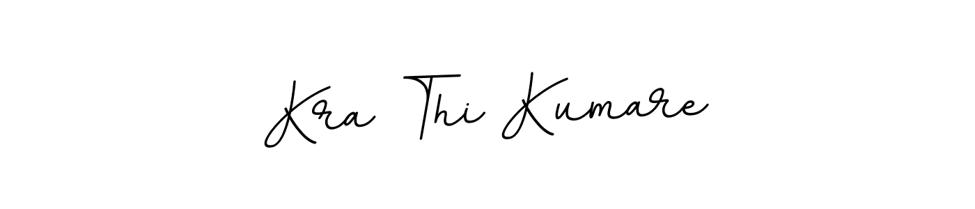 This is the best signature style for the Kra Thi Kumare name. Also you like these signature font (BallpointsItalic-DORy9). Mix name signature. Kra Thi Kumare signature style 11 images and pictures png