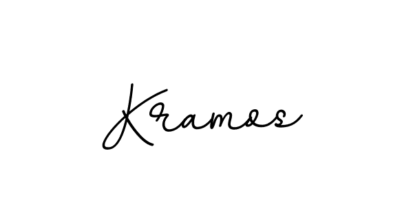 Also we have Kramos name is the best signature style. Create professional handwritten signature collection using BallpointsItalic-DORy9 autograph style. Kramos signature style 11 images and pictures png