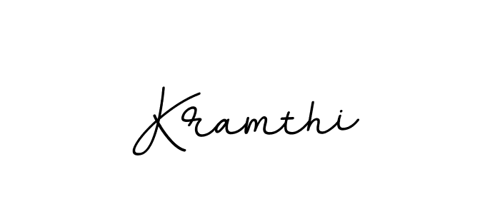 Also You can easily find your signature by using the search form. We will create Kramthi name handwritten signature images for you free of cost using BallpointsItalic-DORy9 sign style. Kramthi signature style 11 images and pictures png