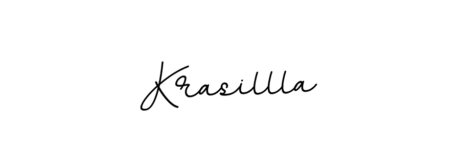 if you are searching for the best signature style for your name Krasillla. so please give up your signature search. here we have designed multiple signature styles  using BallpointsItalic-DORy9. Krasillla signature style 11 images and pictures png