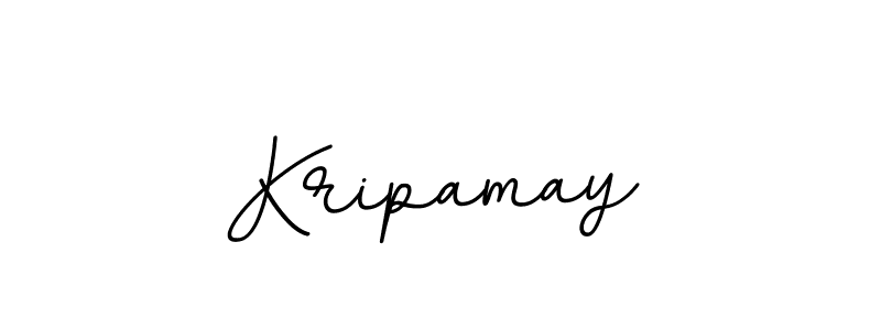 Make a beautiful signature design for name Kripamay. With this signature (BallpointsItalic-DORy9) style, you can create a handwritten signature for free. Kripamay signature style 11 images and pictures png