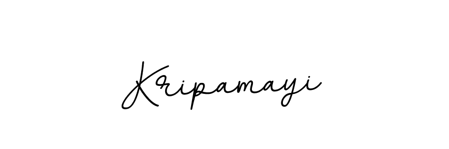 You should practise on your own different ways (BallpointsItalic-DORy9) to write your name (Kripamayi) in signature. don't let someone else do it for you. Kripamayi signature style 11 images and pictures png