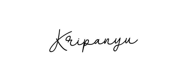 You should practise on your own different ways (BallpointsItalic-DORy9) to write your name (Kripanyu) in signature. don't let someone else do it for you. Kripanyu signature style 11 images and pictures png