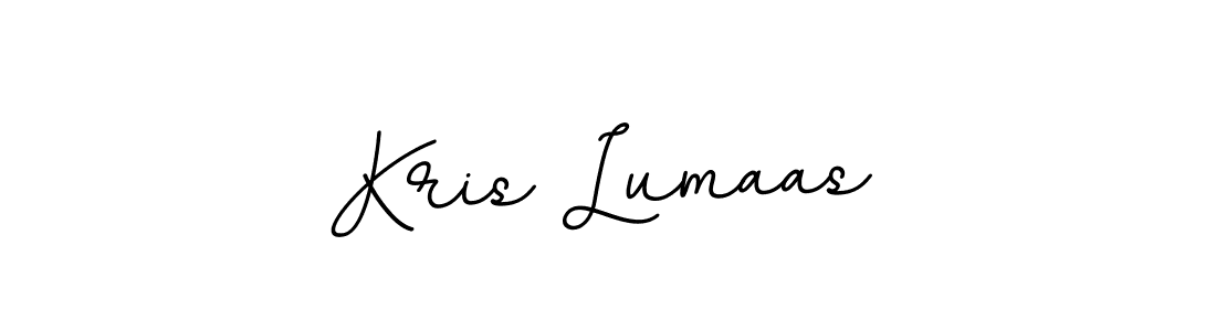 Make a beautiful signature design for name Kris Lumaas. With this signature (BallpointsItalic-DORy9) style, you can create a handwritten signature for free. Kris Lumaas signature style 11 images and pictures png