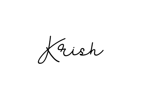 This is the best signature style for the Krish name. Also you like these signature font (BallpointsItalic-DORy9). Mix name signature. Krish signature style 11 images and pictures png