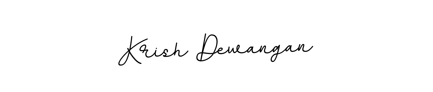Also we have Krish Dewangan name is the best signature style. Create professional handwritten signature collection using BallpointsItalic-DORy9 autograph style. Krish Dewangan signature style 11 images and pictures png