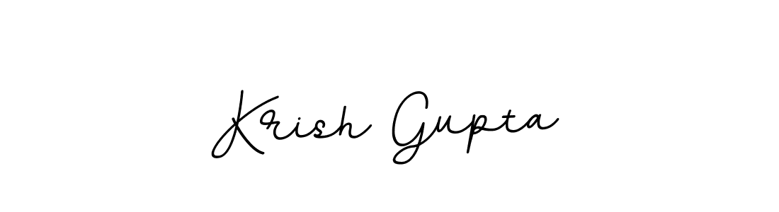 You should practise on your own different ways (BallpointsItalic-DORy9) to write your name (Krish Gupta) in signature. don't let someone else do it for you. Krish Gupta signature style 11 images and pictures png