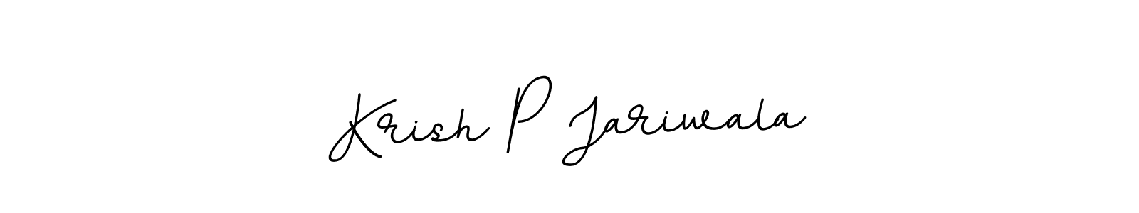 Also we have Krish P Jariwala name is the best signature style. Create professional handwritten signature collection using BallpointsItalic-DORy9 autograph style. Krish P Jariwala signature style 11 images and pictures png