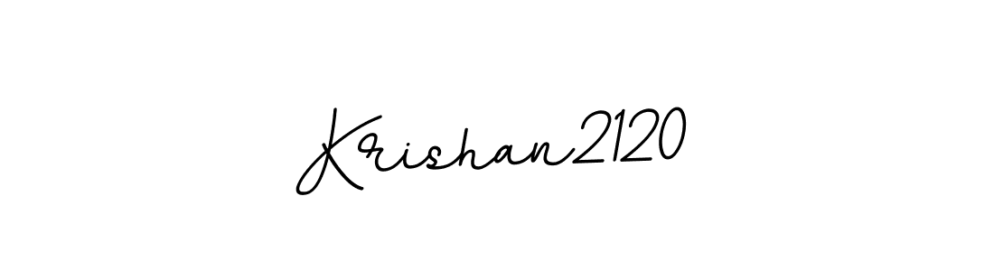 Krishan2120 stylish signature style. Best Handwritten Sign (BallpointsItalic-DORy9) for my name. Handwritten Signature Collection Ideas for my name Krishan2120. Krishan2120 signature style 11 images and pictures png