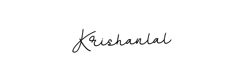 Also we have Krishanlal name is the best signature style. Create professional handwritten signature collection using BallpointsItalic-DORy9 autograph style. Krishanlal signature style 11 images and pictures png