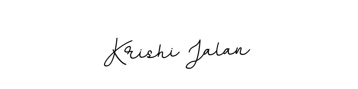 The best way (BallpointsItalic-DORy9) to make a short signature is to pick only two or three words in your name. The name Krishi Jalan include a total of six letters. For converting this name. Krishi Jalan signature style 11 images and pictures png