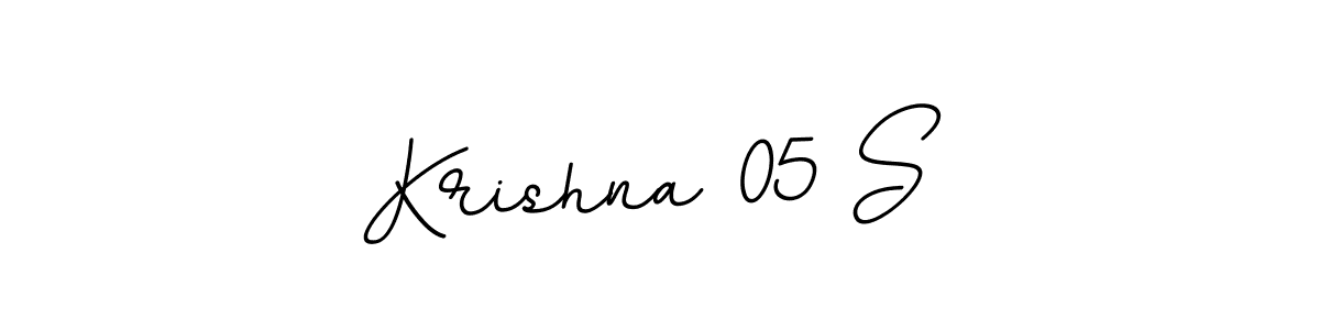 Also we have Krishna 05 S name is the best signature style. Create professional handwritten signature collection using BallpointsItalic-DORy9 autograph style. Krishna 05 S signature style 11 images and pictures png