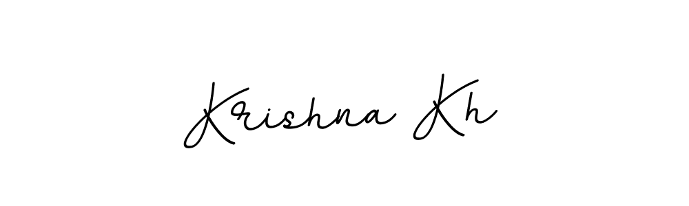 It looks lik you need a new signature style for name Krishna Kh. Design unique handwritten (BallpointsItalic-DORy9) signature with our free signature maker in just a few clicks. Krishna Kh signature style 11 images and pictures png