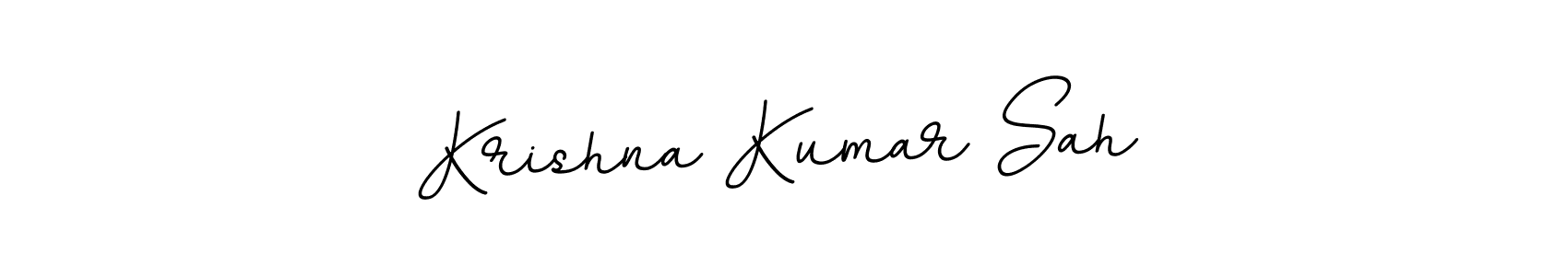 BallpointsItalic-DORy9 is a professional signature style that is perfect for those who want to add a touch of class to their signature. It is also a great choice for those who want to make their signature more unique. Get Krishna Kumar Sah name to fancy signature for free. Krishna Kumar Sah signature style 11 images and pictures png