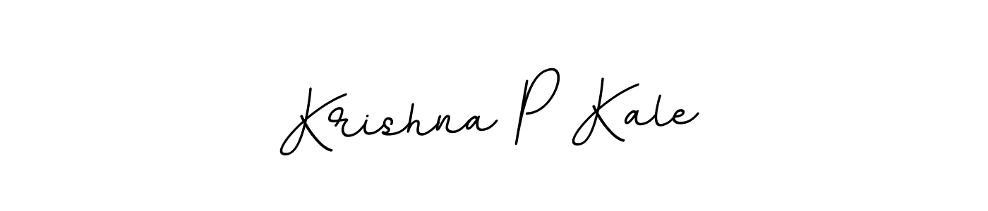 Create a beautiful signature design for name Krishna P Kale. With this signature (BallpointsItalic-DORy9) fonts, you can make a handwritten signature for free. Krishna P Kale signature style 11 images and pictures png