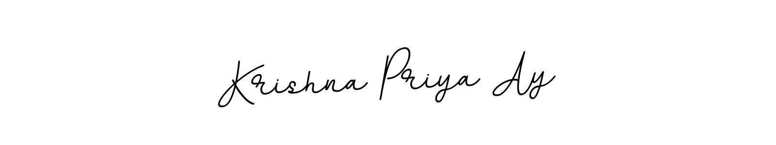 Check out images of Autograph of Krishna Priya Ay name. Actor Krishna Priya Ay Signature Style. BallpointsItalic-DORy9 is a professional sign style online. Krishna Priya Ay signature style 11 images and pictures png