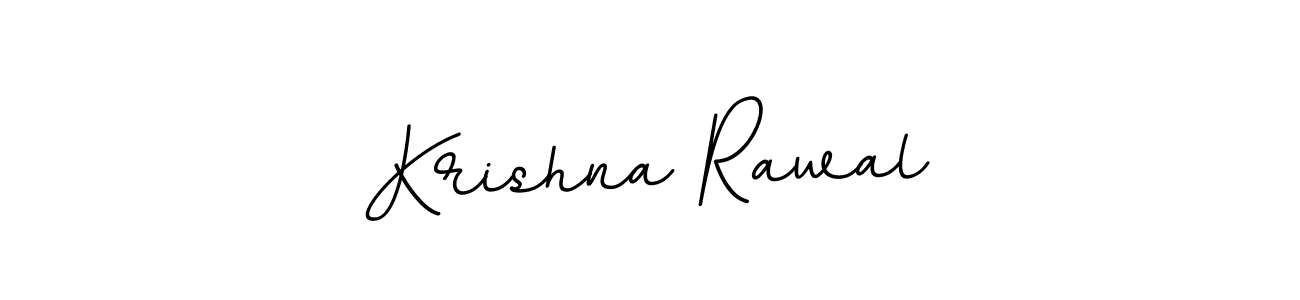 How to make Krishna Rawal signature? BallpointsItalic-DORy9 is a professional autograph style. Create handwritten signature for Krishna Rawal name. Krishna Rawal signature style 11 images and pictures png