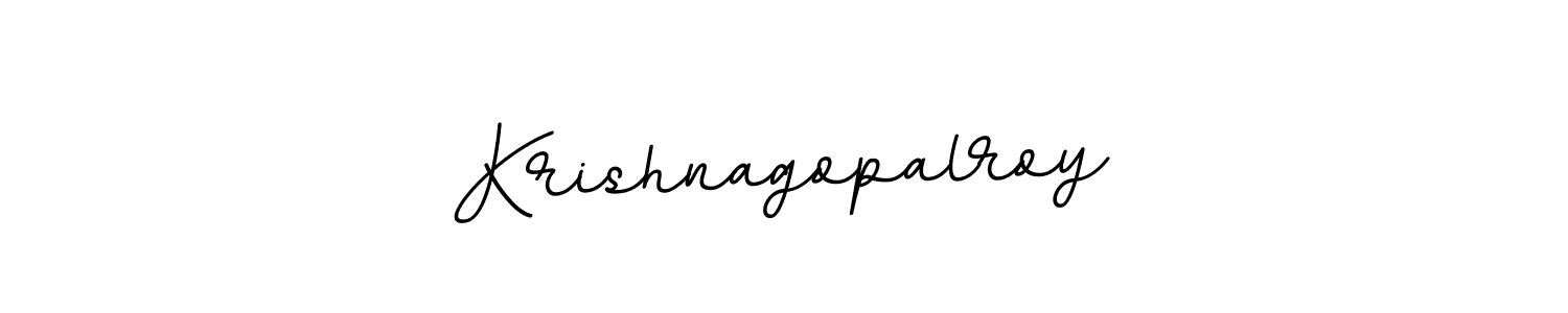 Similarly BallpointsItalic-DORy9 is the best handwritten signature design. Signature creator online .You can use it as an online autograph creator for name Krishnagopalroy. Krishnagopalroy signature style 11 images and pictures png
