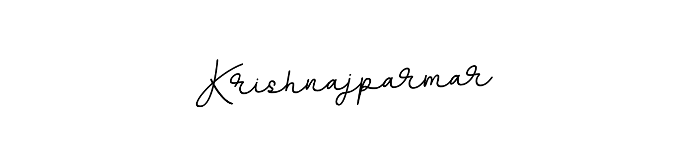 You should practise on your own different ways (BallpointsItalic-DORy9) to write your name (Krishnajparmar) in signature. don't let someone else do it for you. Krishnajparmar signature style 11 images and pictures png