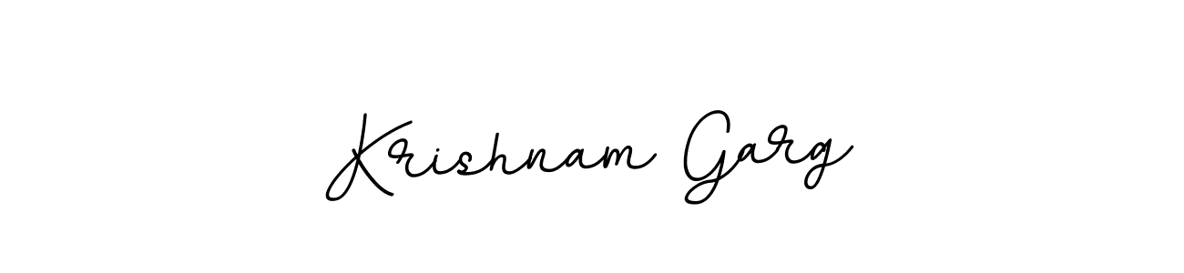 How to make Krishnam Garg signature? BallpointsItalic-DORy9 is a professional autograph style. Create handwritten signature for Krishnam Garg name. Krishnam Garg signature style 11 images and pictures png