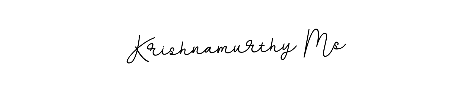 The best way (BallpointsItalic-DORy9) to make a short signature is to pick only two or three words in your name. The name Krishnamurthy Ms include a total of six letters. For converting this name. Krishnamurthy Ms signature style 11 images and pictures png