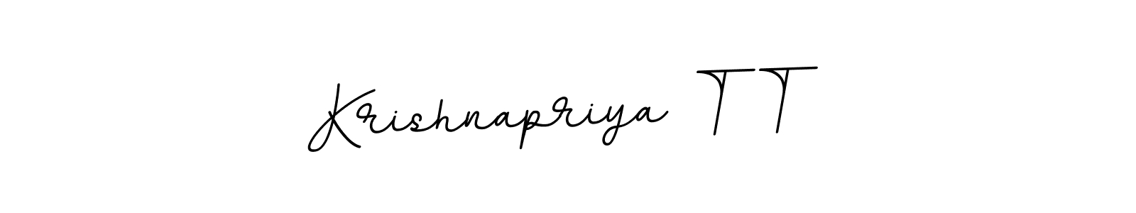 This is the best signature style for the Krishnapriya T T name. Also you like these signature font (BallpointsItalic-DORy9). Mix name signature. Krishnapriya T T signature style 11 images and pictures png