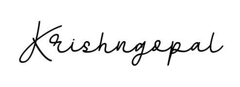 A timeless handwritten aesthetic for Krishngopal. The BallpointsItalic-DORy9 font gives your signature a handcrafted feel with natural curves. Krishngopal signature style 11 images and pictures png
