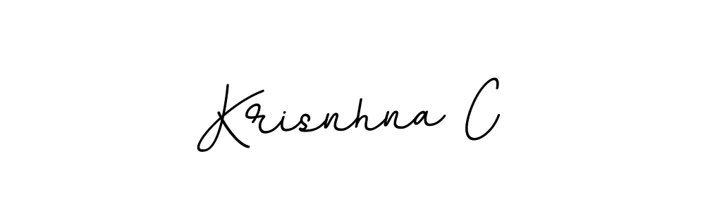 It looks lik you need a new signature style for name Krisnhna C. Design unique handwritten (BallpointsItalic-DORy9) signature with our free signature maker in just a few clicks. Krisnhna C signature style 11 images and pictures png