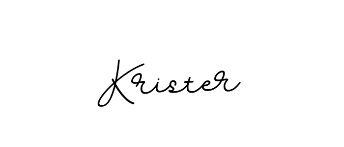 Krister stylish signature style. Best Handwritten Sign (BallpointsItalic-DORy9) for my name. Handwritten Signature Collection Ideas for my name Krister. Krister signature style 11 images and pictures png