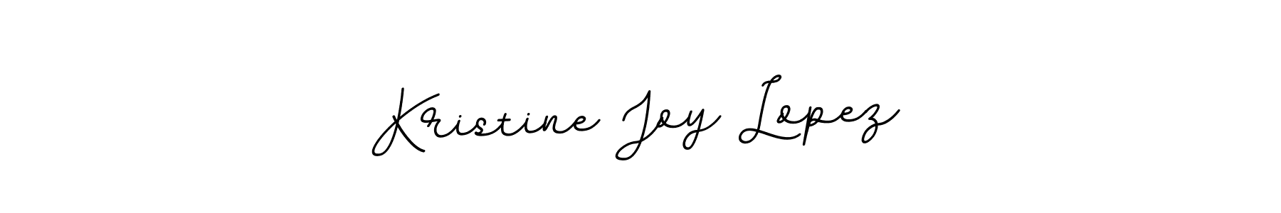 How to make Kristine Joy Lopez name signature. Use BallpointsItalic-DORy9 style for creating short signs online. This is the latest handwritten sign. Kristine Joy Lopez signature style 11 images and pictures png