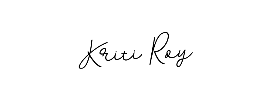 Design your own signature with our free online signature maker. With this signature software, you can create a handwritten (BallpointsItalic-DORy9) signature for name Kriti Roy. Kriti Roy signature style 11 images and pictures png