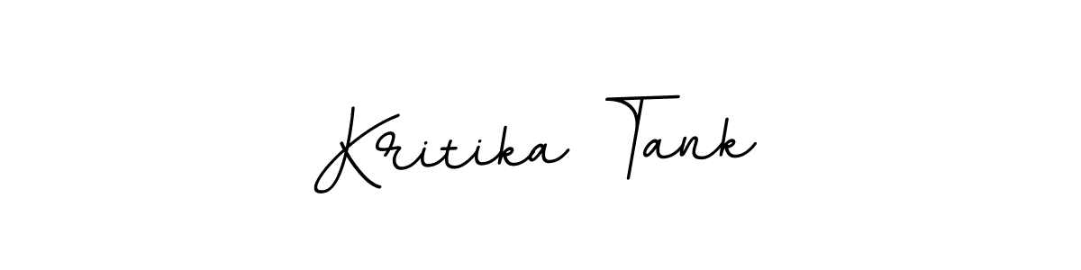 Create a beautiful signature design for name Kritika Tank. With this signature (BallpointsItalic-DORy9) fonts, you can make a handwritten signature for free. Kritika Tank signature style 11 images and pictures png