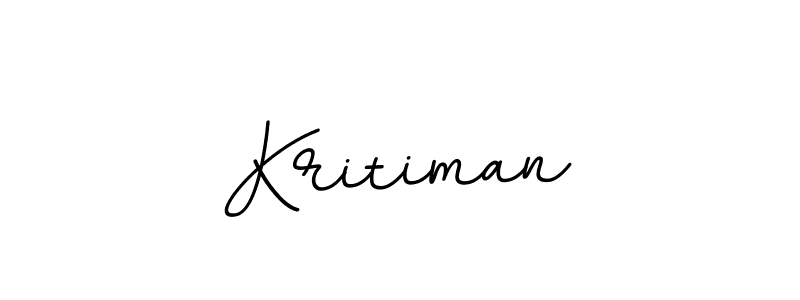 Create a beautiful signature design for name Kritiman. With this signature (BallpointsItalic-DORy9) fonts, you can make a handwritten signature for free. Kritiman signature style 11 images and pictures png