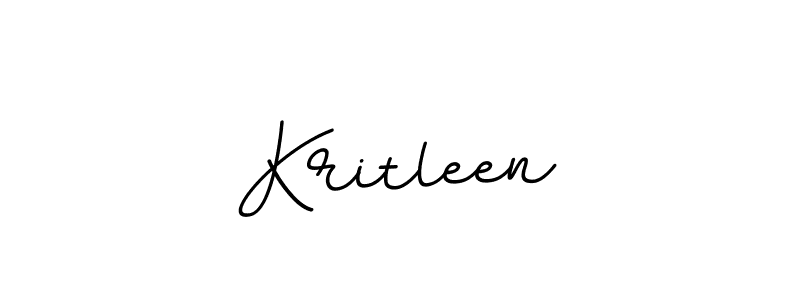 Use a signature maker to create a handwritten signature online. With this signature software, you can design (BallpointsItalic-DORy9) your own signature for name Kritleen. Kritleen signature style 11 images and pictures png