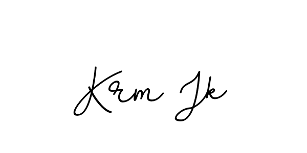 Also You can easily find your signature by using the search form. We will create Krm Jk name handwritten signature images for you free of cost using BallpointsItalic-DORy9 sign style. Krm Jk signature style 11 images and pictures png